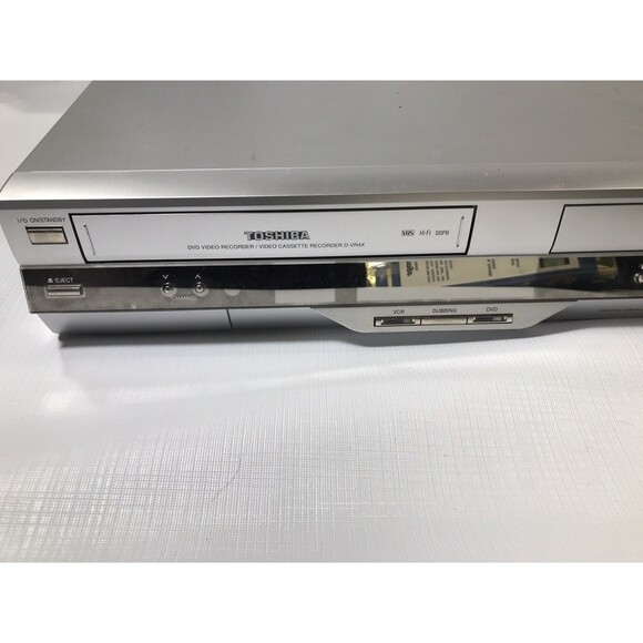Toshiba DVD Recorder VCR VHS Combo D-VR4XSU Dubbing No Remote Working Tested - Picture 3 of 12